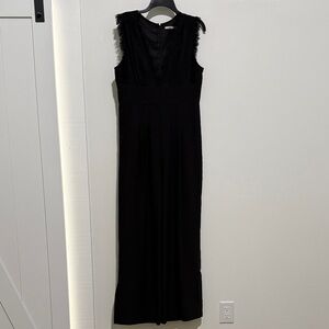 Elegant Black Sleeveless Jumpsuit